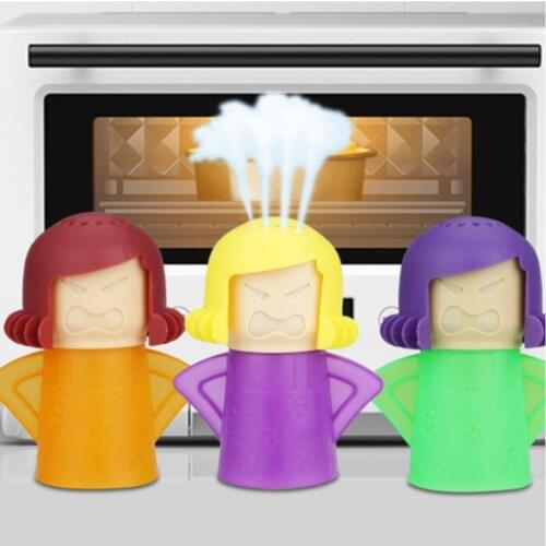 Creative Angry Mother Microwave Cleaner Oil Dirt Spray Cleaning Household Deodorizer Refrigerator Deodorization Kitchen Tools
