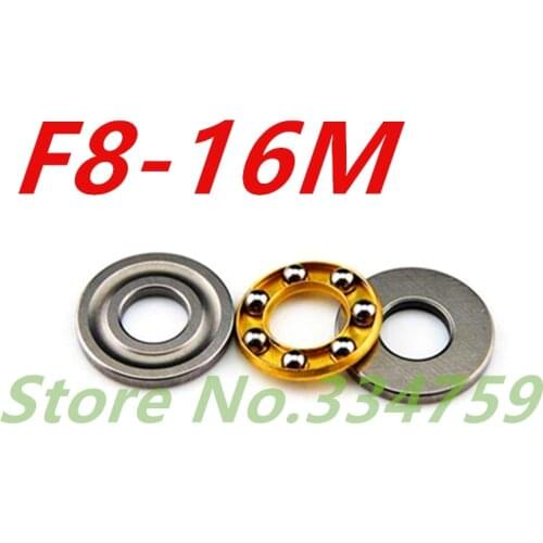 NEW 10pcs Axial Ball Thrust Bearing F8-16M Bearing 8*16*5mm
