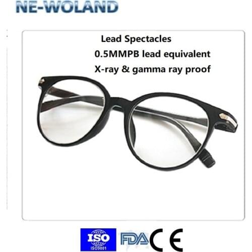 Hot sales ray protection ray radiation proof lead glasses 0.5mmpb lead equivalent protection for wide range application