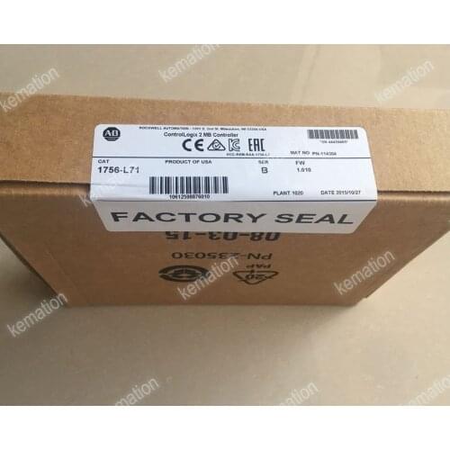 Original 1756-L71 AB Controllogix PLC 1756L71 Processor Module