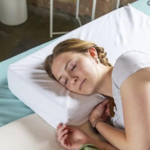 Memory Foam Bed Orthopedic Pillow For Neck Pain Sleeping For Your Head Cube Protect Vertebral Cube Soft Neck Pillow Pad Cushion