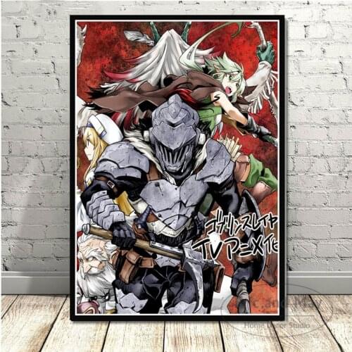 Goblin Slayer Cute Sexy Girl Anime Canvas Painting Posters And Prints Wall Pictures For Living Room Decoration Home Decor Plakat
