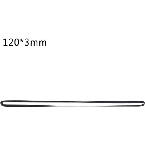 3mm Wide Flat Drive Belt Turntable Rubber Belt for LP Vinyl Record Player Phono