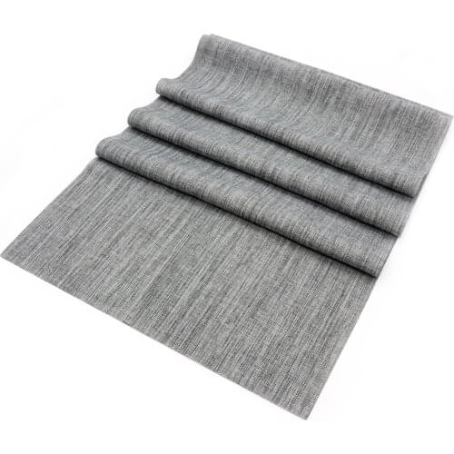 Europe style Imitation linen Table Runner Rustic Wedding decoration Chair sash Table napkin home diy decoration home textile