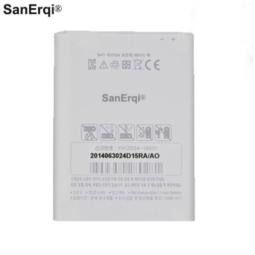 SanErqi 3220mAh BAT-8100M Battery For PANTECH SKY VEGA IRON 2 IM-A910S IM-A910K IM-A910L