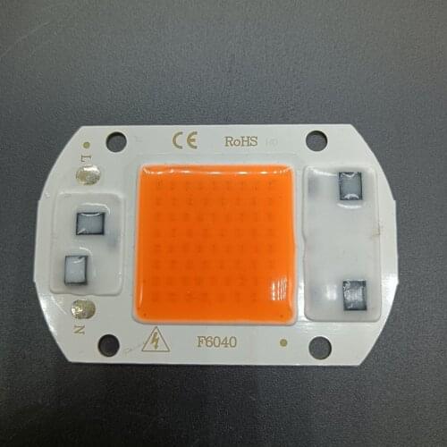 10pcs AC220V 110V real full spectrum 380-840nm indoor instead sunlight actual Power 30W DIY led grow light chip