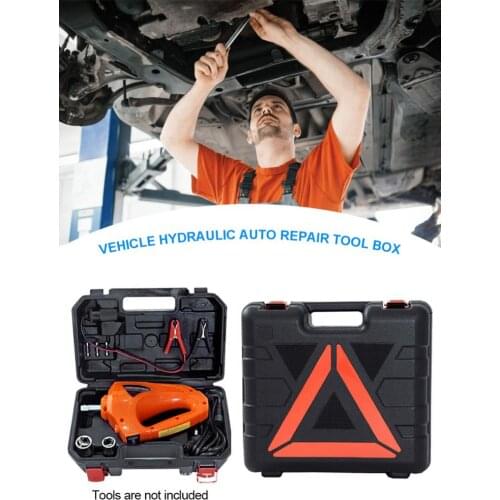 Storage Box Portable Carrying Case For Hydraulic Car Jack Kit Automobile Hydraulic Repair Tool Storage Box