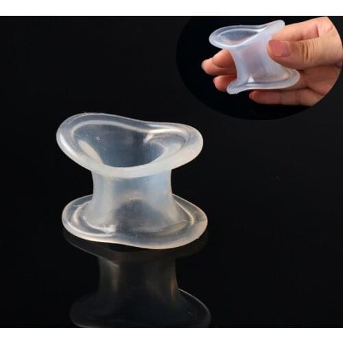 1PC Silicone Ball Stretchers Scrotum Testicle Bondage Sex Toys for Men Time Delay Penis Rings Chastity Toys