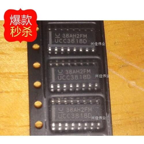 10PCS New original authentic UCC3818DTR UCC3818D SOP16 TI power management chip