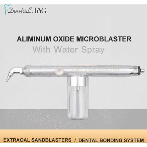 2in1 Dental Aluminum Oxide Micro blaster Dental Alumina Air Abrasion Polisher Microetcher Sandblasting Sandblaster Lab Dentistry