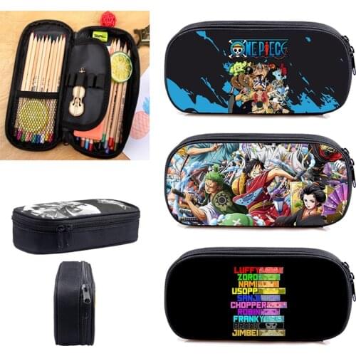3D Print One Piece Pencil Case Make Up Box Cosmetic Case Zipper Storage Hip Hop School Supplies Cartoon Case Women Cosmetic Bag