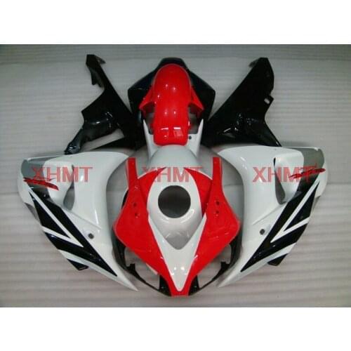 For CBR1000 RR 2006 - 2007 Full Body Kits CBR 1000 RR 06 Full Body Kits Fireblade 2006 Red Black White Full Body Kits