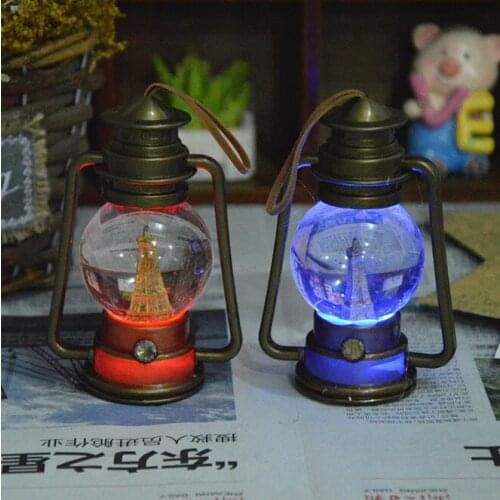 Lanterns crystal ball Decoration flash lamp handicrafts creative home student gifts Yiwu Small Commodities