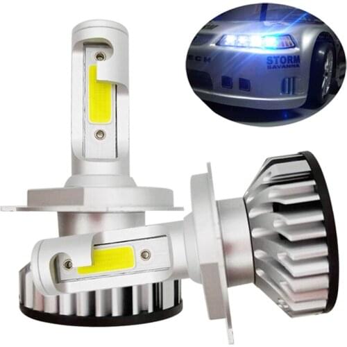 HAMRVL Super Mini Size 12V H1 Led H7 H4 H11 H8 Car Headlight Bulb 10000LM Auto 9005 HB3 9006 HB4 SMD Chip Automobile Headlamp N3