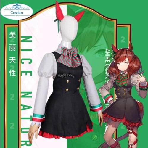 Game Horse Collection Pretty Derby Nice Nature SJ Dress Uniform Cosplay Costume Halloween Carnival Party Suit For Women New