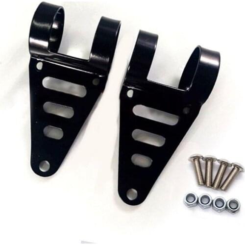 Motorcycle Front Fork Shock Absorber Fixed Retrofit Retro Headlight Bracket