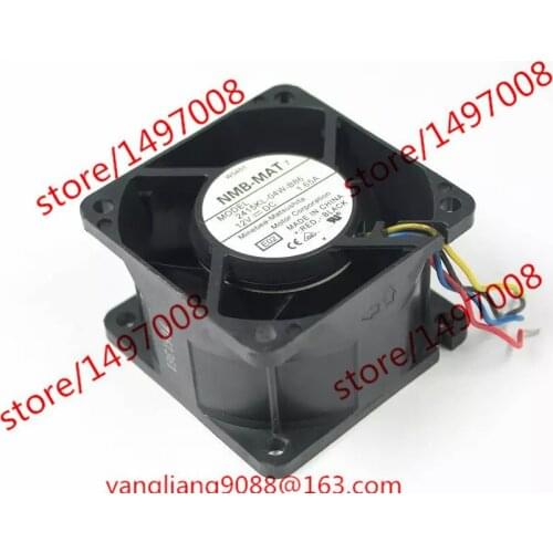 NMB-MAT 2415KL-04W-B86 E02 DC 12V 1.65A 60X60X38mm Server Cooling Fan