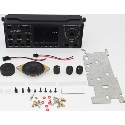 New Aluminum shell Cover Case Button DIY Kits for mcHF mcHF-QRP SDR Radio SDR transceiver