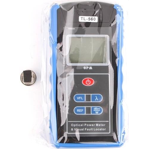 Fiber Optic Equipment FTTH Network FC SC interface Optical Power Meter TL560 with VFL