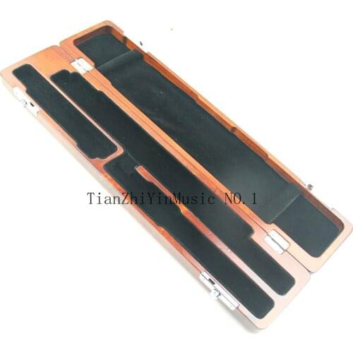 Excellent 16 holes wooden flute case beautiful