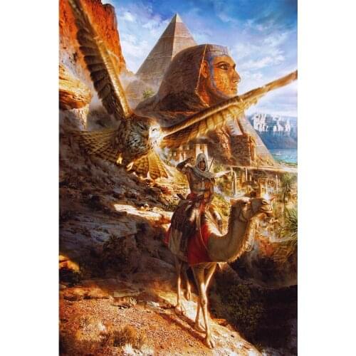 Pyramid owl diamond Embroidery diy diamond painting mosaic diamant painting 3d cross stitch diamond pictures H226