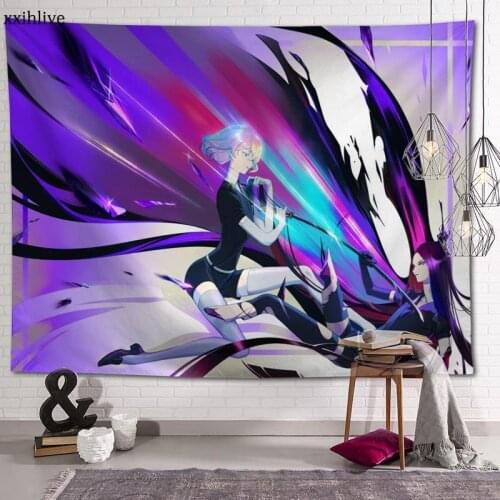 Custom Houseki No Kun Hanging Fabric Background Wall Covering Home Decoration Blanket Tapestry Bedroom,Living Room Wall Decor