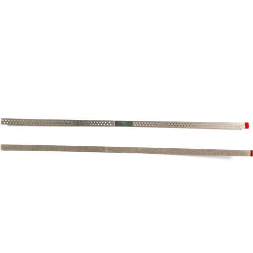 Dental Polishing Stick Saw Strips Single Side Diamond Sanding Red Fine Grit