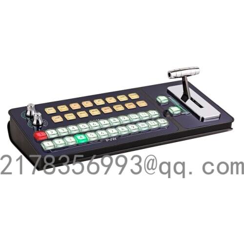 Vmix switching station, T-bar, control panel, live console education recording and broadcasting switching guide keyboard