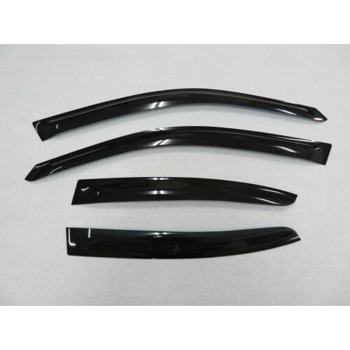 For Chevrolet Malibu 2012-2015 High quality Acrylic black Window Visor Vent Sun Shade Rain Guard Door Visor 4pcs