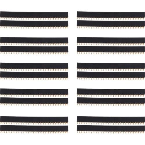 High Quality Durable 20x 2.54mm Pitch Dual Row Female Pin Header for