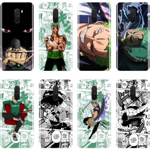 Back Cover For Xiaomi Redmi Note 4 4X 5 5A 6 Pro Prime Roronoa Zoro Silicone Phone Case For Pocophone F1 Redmi S2 6A 5 Plus 4A