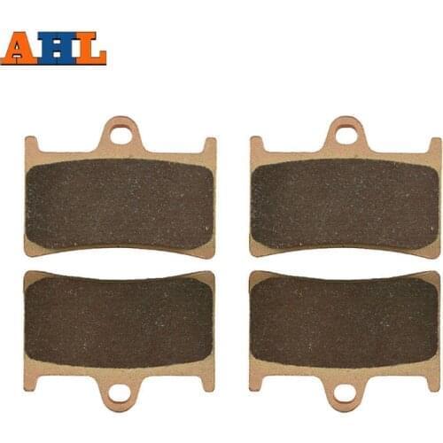 AHL Copper Based Front Brake Pads For YAMAHA FZ1 FZ6 FZ8N Fazer 8 YZF R6 FZ1 Fazer MT-01 YZF- R1 XT1200 XSR700 XSR900 FA380