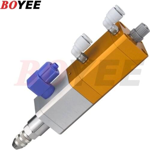 Free shipping BY-31A back suction type single dispensing valve silicone valve pneumatic precision dispenser anti-drip uv valve
