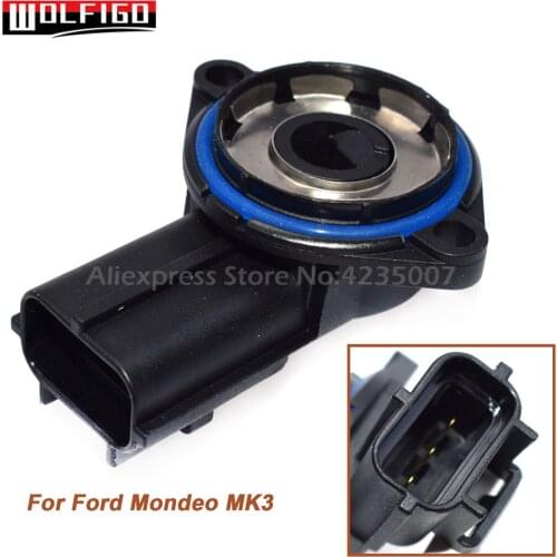 WOLFIGO TPS Throttle Position Sensor For Ford Courier Cougar C-Max Fiesta Focus KA Maverick Mondeo 988F-9B989-BB,988F9B989BA