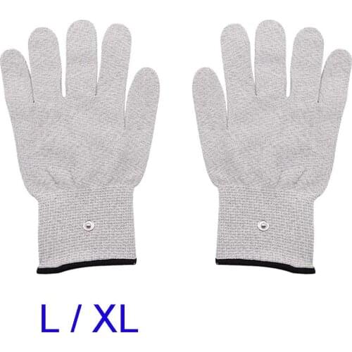 Electrode Gloves Massage Gloves for EMS TENS Unit Digital Therapy Machine Pulse Body Massager Health Care Relax Conductive Fiber