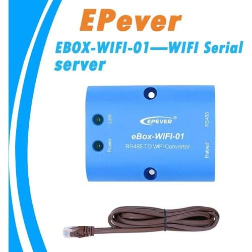 EPever eBox-WIFI-01 WIFI Serial Server RS485 to WIFI Support APP for EPsolar LS-B VS-A VS-BN Tracer-A Tracer-BN SHI