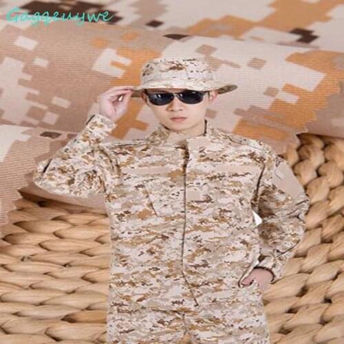 Gagqeuywe 100*150cm 2019 Summer Modern Desert Camouflage Printed Fabric Wholesale