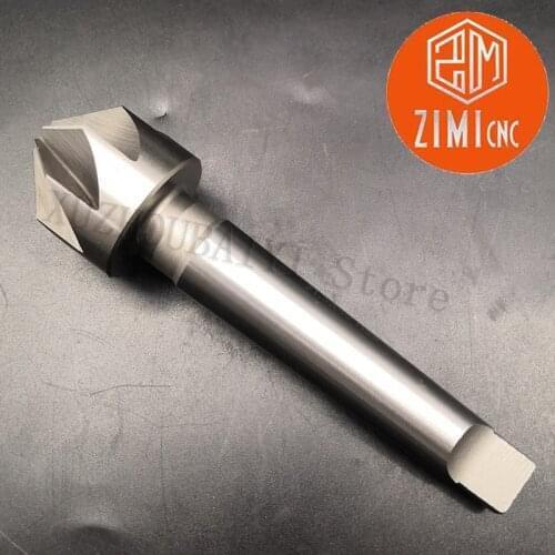 Taper shank chamfering knife 90° 50mm countersinking multi-blade metal chamfering tool Reamer countersink drill bit counter-dril