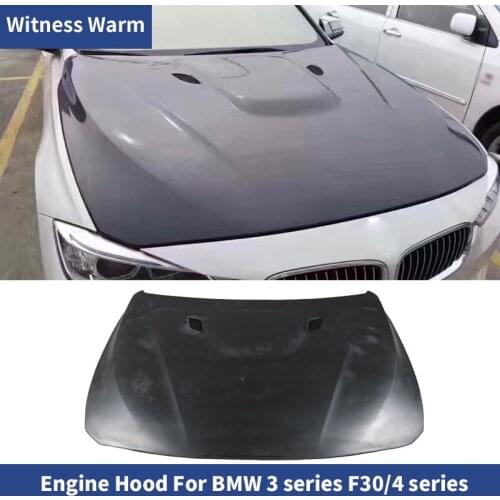 F30 FRP Front Engine Hood Bonnets engine Covers Car Body Kit For BMW 3 Series 316 320 325 F30 M3 style 2012-2018