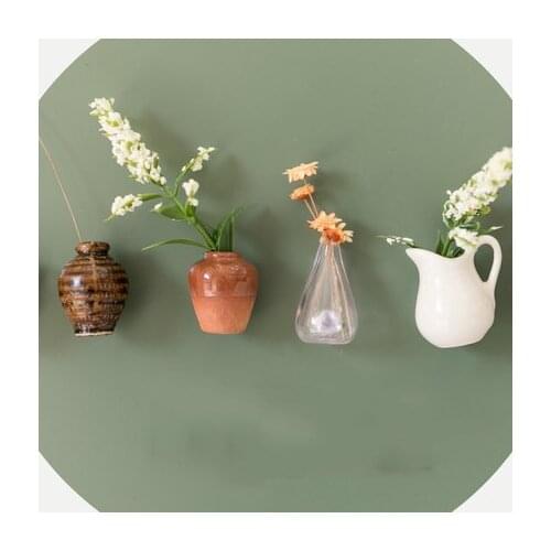 Chinese Style Refrigerator Stickers Magnetic 3d Stereo Personality Creative Decoration Suction Stone Ceramic Ornaments