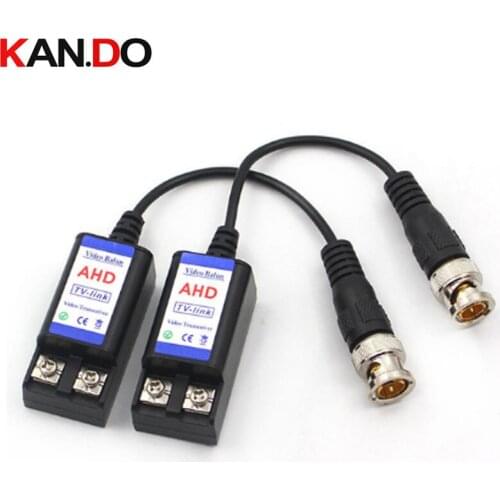 New 1 Pair Hdmi Balun Ahd Video Balun Tv-Link Factory Direct Frequency Converter No External Power Required Twist-Pair