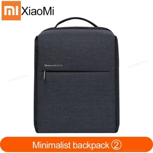 Newest Xiaomi Backpack 2 Urban Life Style 17L Capacity Shoulders Bag Rucksack Daypack School Duffel Bag Fits 14 inch Laptop