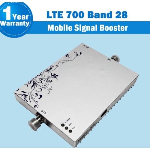 NEW Lintratek 4G lte 700 Mobile Phone Signal Booster Band 28 Amplifier repetidor Brazil celular sinal LTE fdd 700MHz ALC/MGC S13