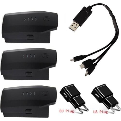 Original 3.7V 2200mAh Lipo Battery and Charger For SG901 SG-901 Drones 4K GPS Smart Anti-Shake RC Quadcopter Spare Parts