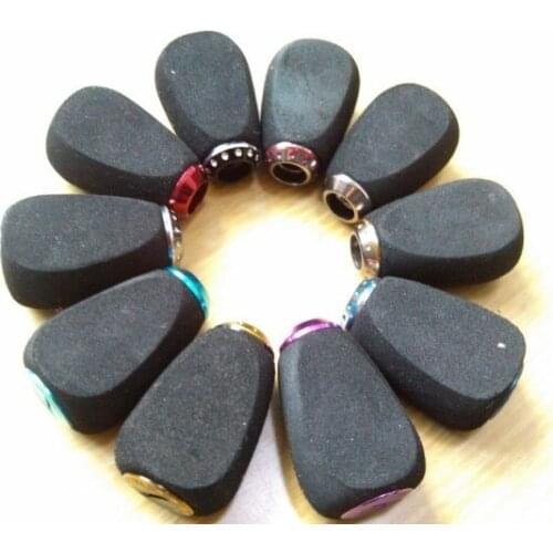 DIY flat EVA crank knobs,handle knobs on fishing reel,2pcs/lot ,free shipping