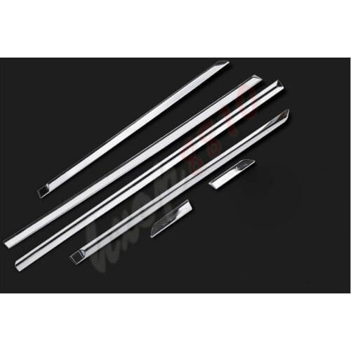 Fit For Volvo S90 2017-2018 High quality ABS Chrome Protect Car Side Door Trim Strip Fender Trim