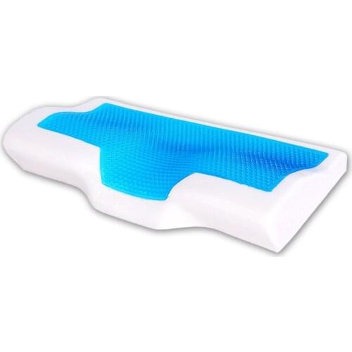 SB Memory Foam Gel Pillow Summer Ice-cool Slow Rebound Sleep Pillow Orthopedic Soft Health Care Neck Pillow Home Bedding Pillow