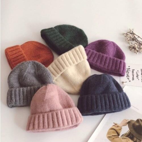 Warm Kids Baby Winter Hats for Kids Children Knitted Baby Boy Cap Kids Baby Girls Hat Casquette Baby Bonnet Wholesale