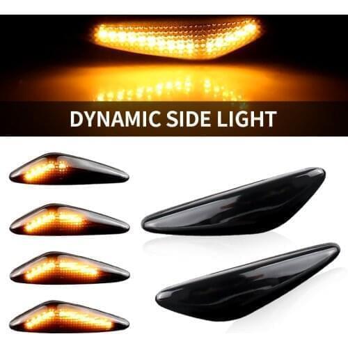 2pcs LED Car Dynamic Side Marker Blinker Light Signal Lamp Turn Signal Light For Mazda 6 Atenza GH 2008 2009 2010 2011 2012