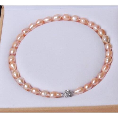 3Rows Black Akoya Pearl & Green Jade pendant Necklace 17-19"